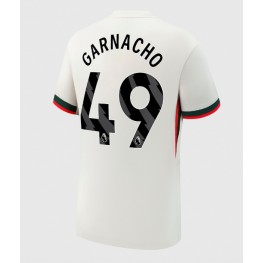 Chelsea Alejandro Garnacho #49 Uit tenue 2025-26 Korte Mouw